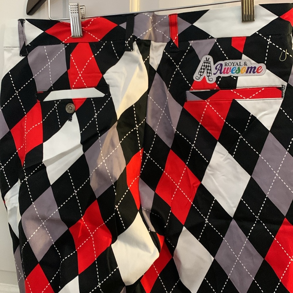 Royal & Awesome golf pants - Picture 9 of 10